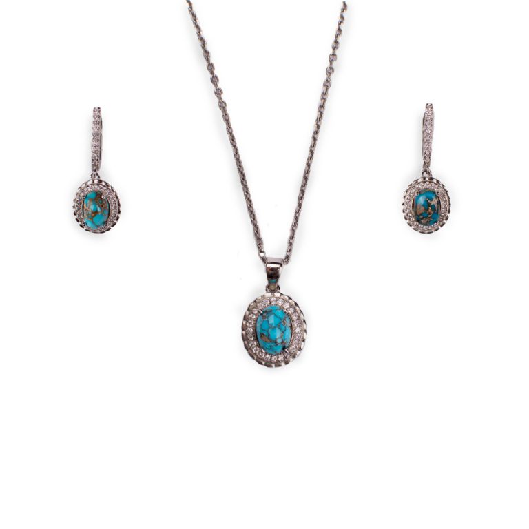 نیم ست فیروزه نیشابور