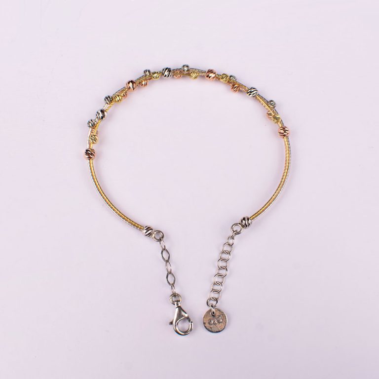 دستبند نقره آلبرنادو مدل الیزابت