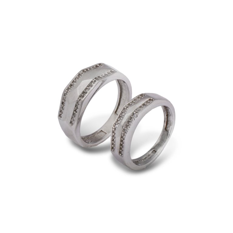 حلقه ست نقره مدل بلکوود لوکس