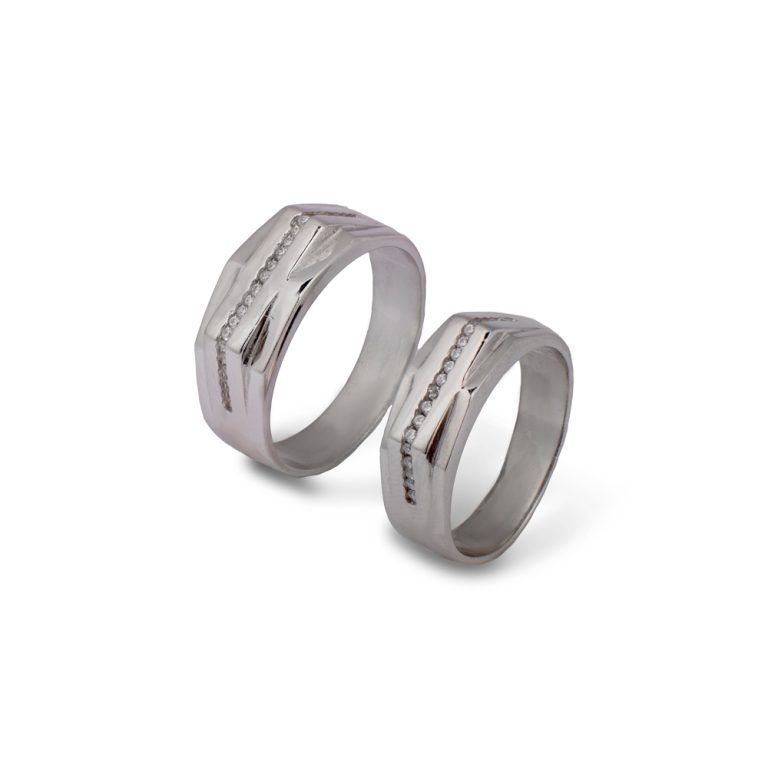 حلقه ست نقره مدل لیوا