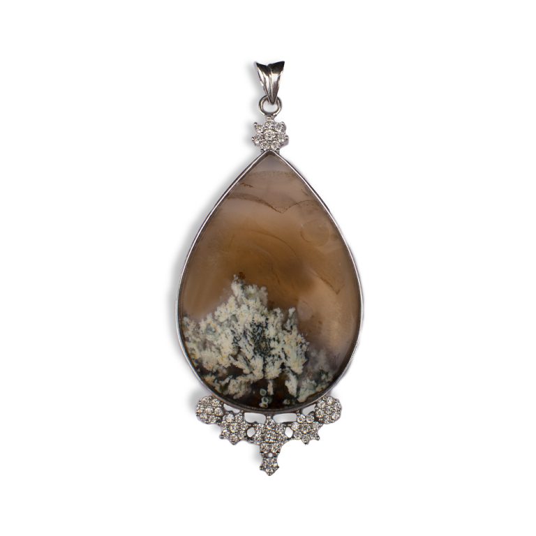 گردنبند سنگ شجر خاطره