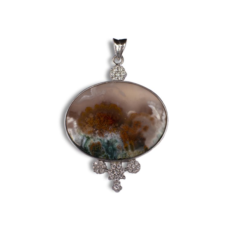 گردنبند سنگ شجر هستی