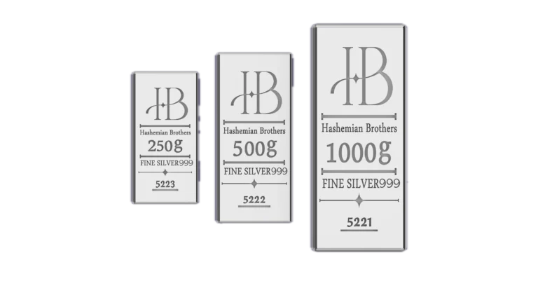 شمش نقره 1000 گرمی عیار 999