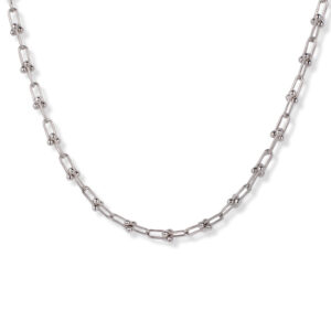 گردنبند اسپرت نقره مدل تیفانی