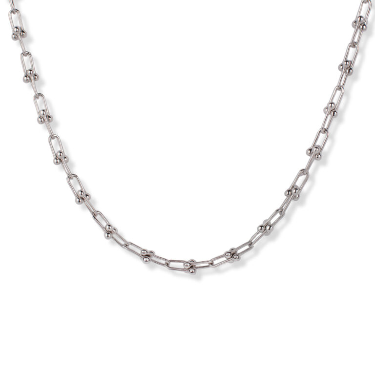 گردنبند اسپرت نقره مدل تیفانی