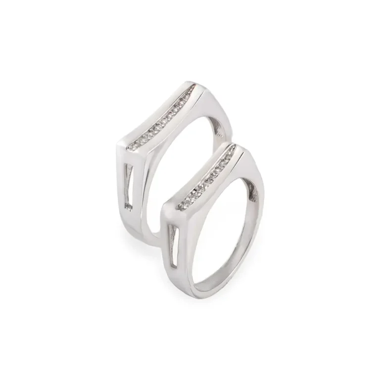 حلقه ست نقره مدل دیار