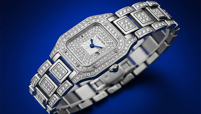 ساعت نقره با بند کارتیه (Cartier)