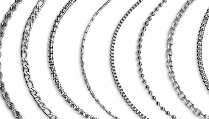 انواع زنجیره نقره
