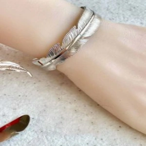 دستبند نقره مدل کاف